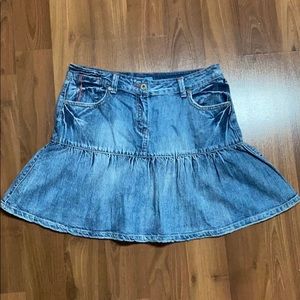 Y2K Denim Mini Skirt